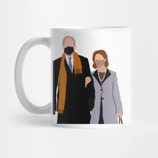 George + Laura Bush Mug